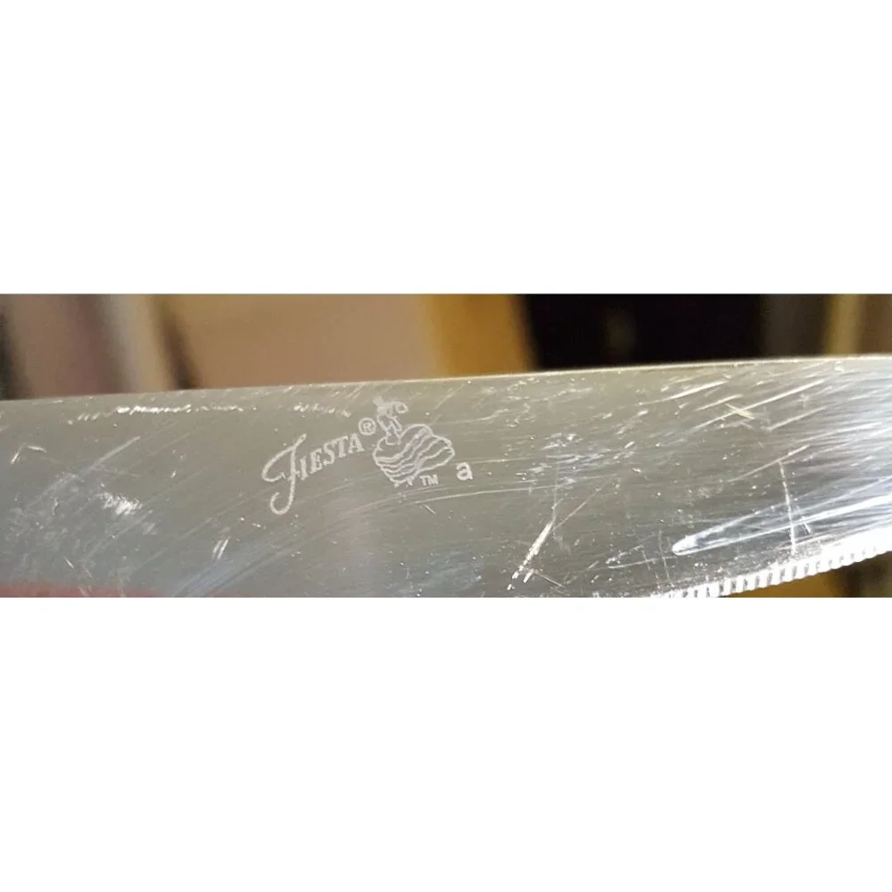 Fiesta MASQUERADE‎  Stainless  Homer Laughlin  Silverware Flatware  Dinner Knife